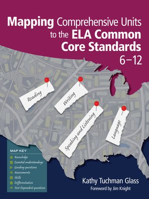 cover image of Mapping Comprehensive Units to the ELA Common Core Standards, 6–12